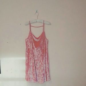 Crushed Velvet Dress